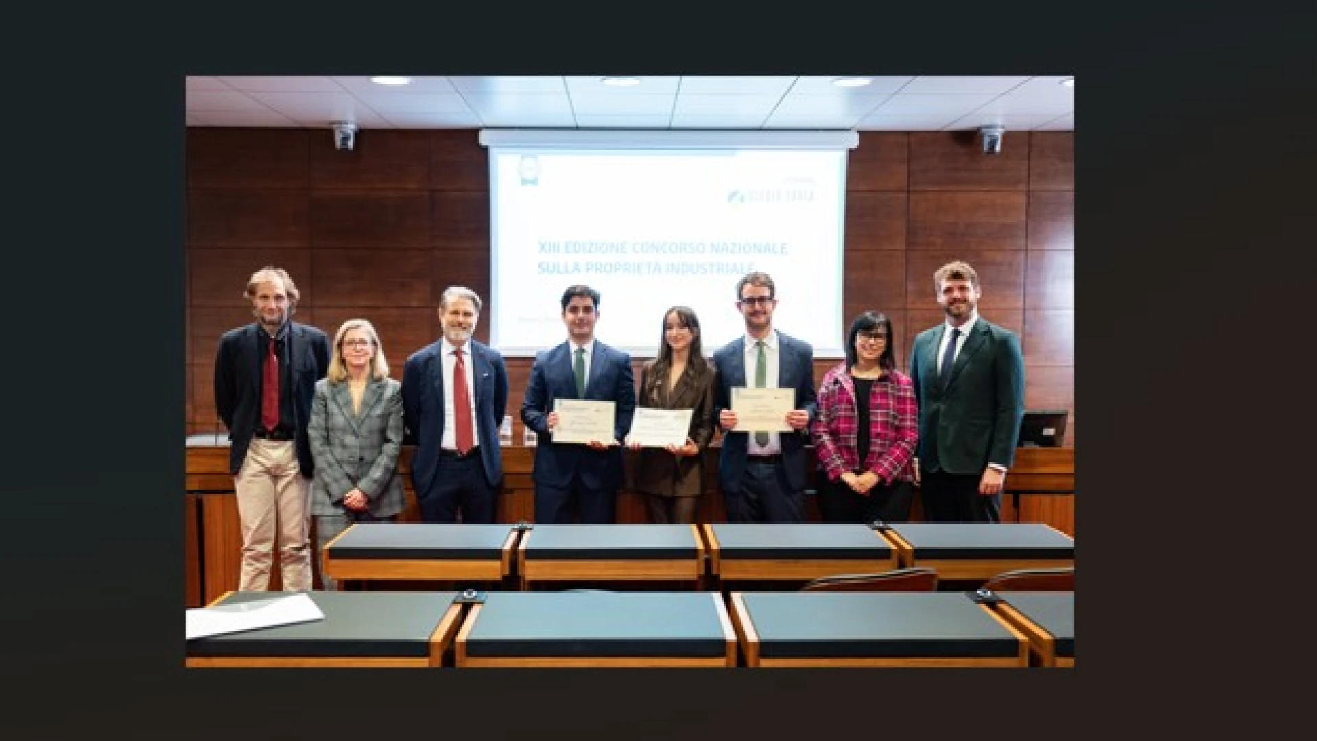 Il molisano Giovanni Sorella si aggiudica il premio Tesi Contest dedicato alle migliori tesi italiane in proprietà intellettuale